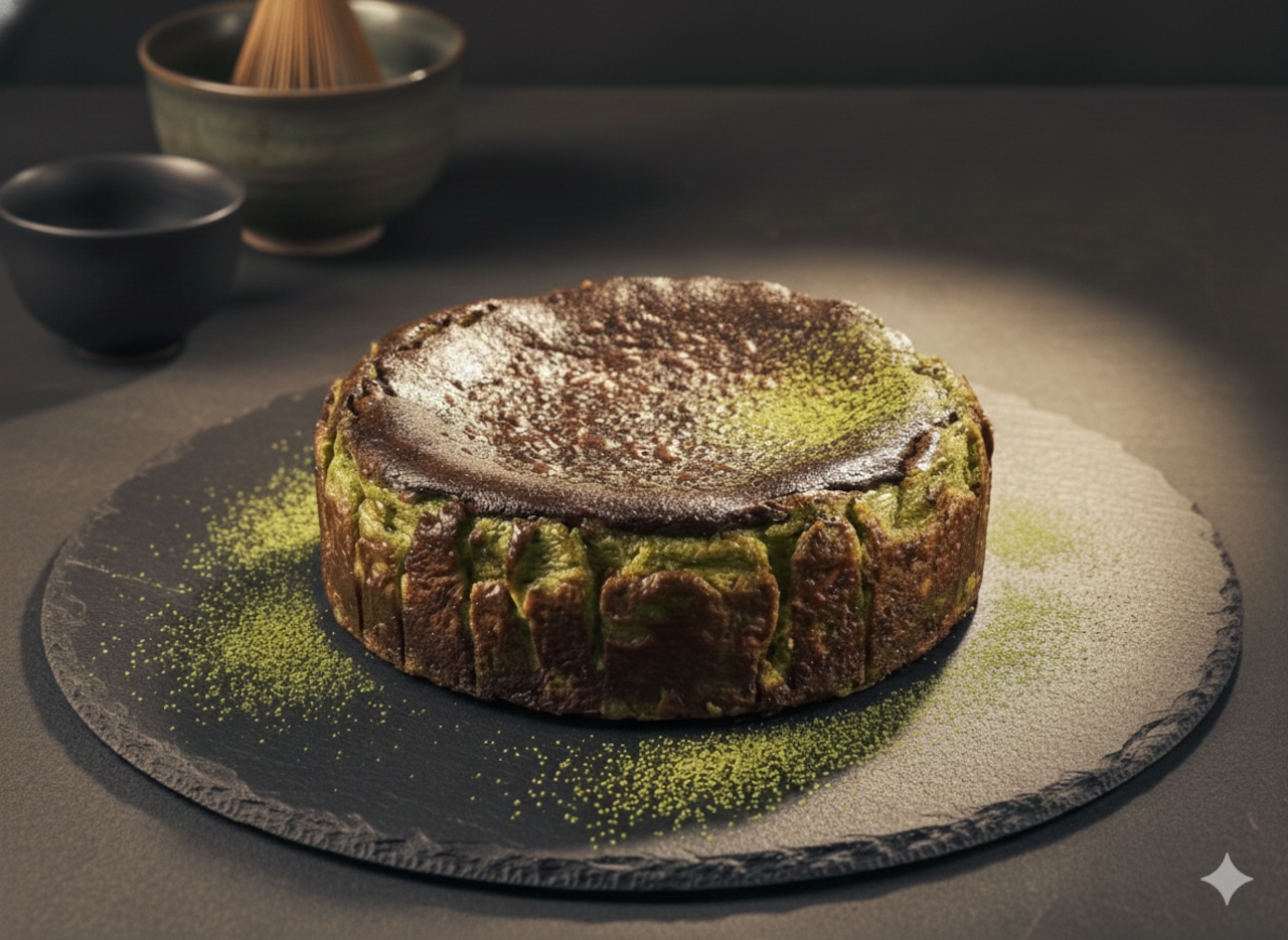 本格抹茶のチーズケーキ（15cmホール）
